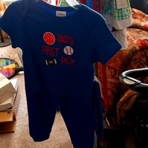 Newborn 3 piece sports wear